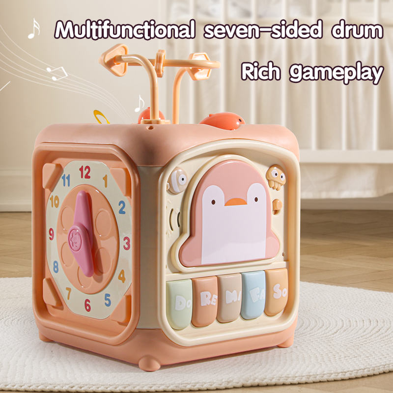 Kids Education Music - Mainan Kubus Aktivitas Musik Penyortir Bentuk
