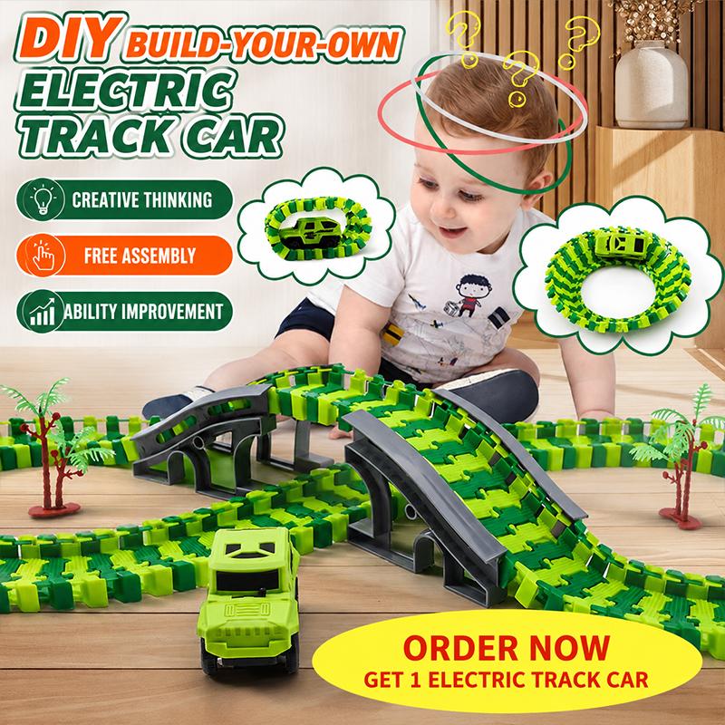 Kids Education Group - 135Pcs Set Mobil Trek Teknik Elektrik