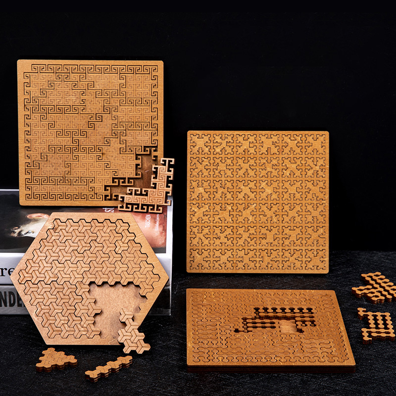 Brain Teaser Cube - Puzzle kayu tak mungkin teka-teki IQ