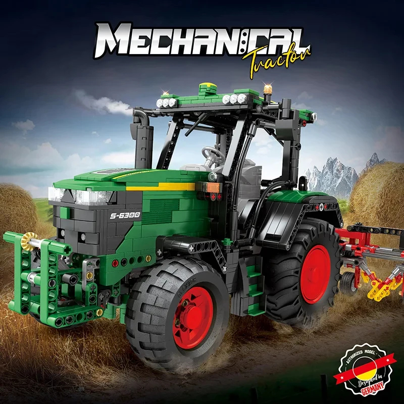 Kids Education App Free - 1664PCS Blok Bangunan Traktor Pertanian Rc