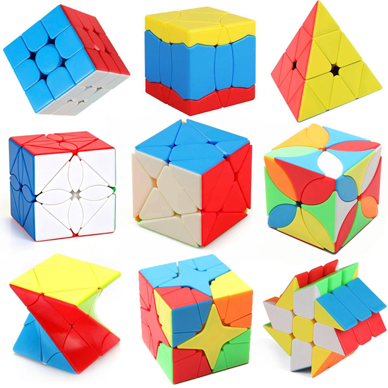 Brain Teaser Cube - Variety Speed Cube 3x3 Heart Apple