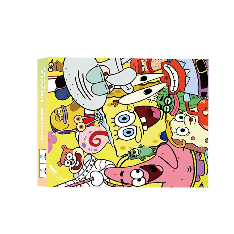 Kids Educational Resources - 1000 Potong Puzzle SpongeBob SquarePants Mainan
