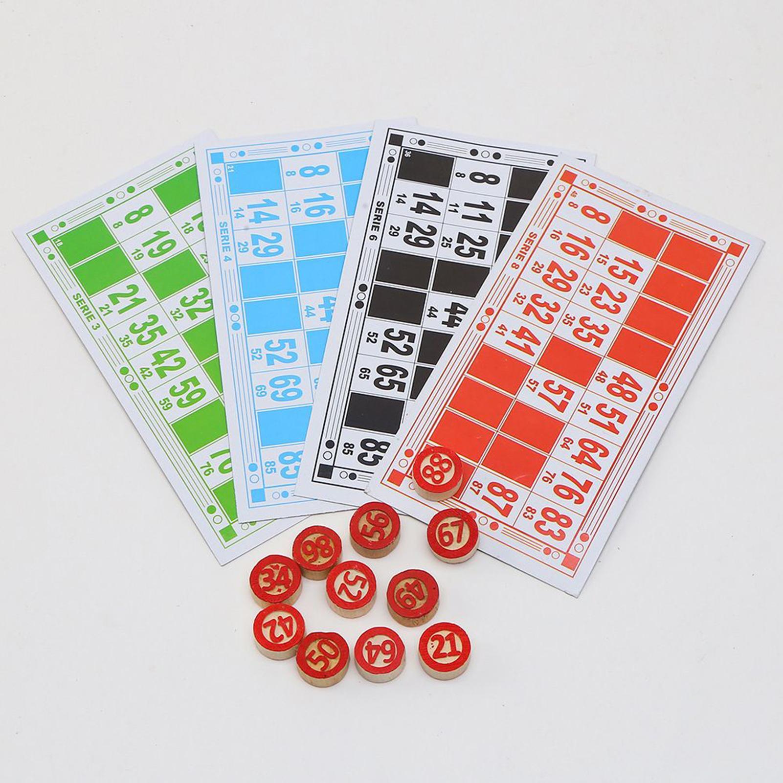 Kids Education Group - Permainan Kartu Bingo Kayu Mainan Edukasi