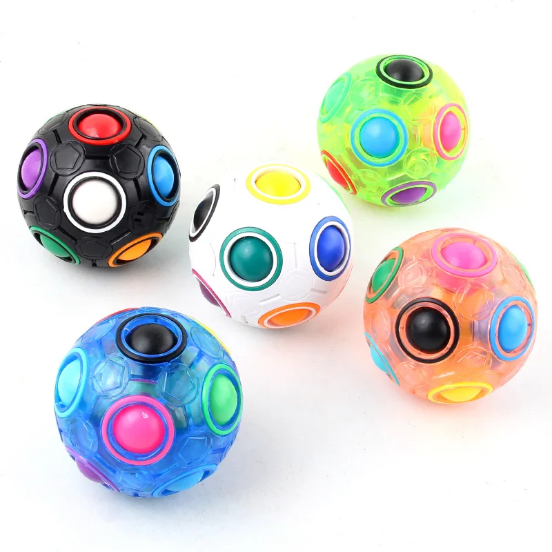 Bola Puzzle Pelangi Ajaib Bola - Brain Teaser Cube ulasan dan harga