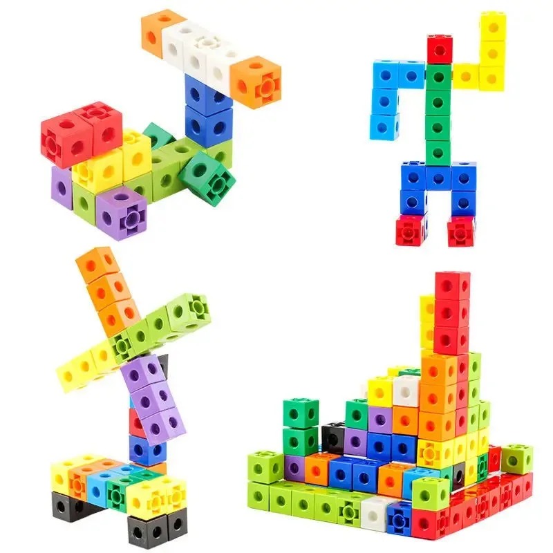 100PCS Set Kubus Penghubung Al - Brain Teaser Cube ulasan dan harga