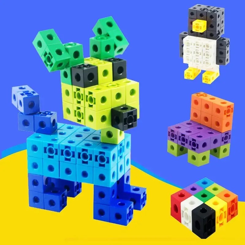 100PCS Set Kubus Penghubung Al - Brain Teaser Cube ulasan dan harga