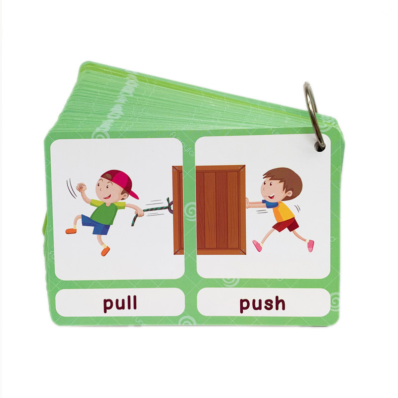 100 Kartu Flashcard Kata Bahas - Kids Educational Resources ulasan dan harga