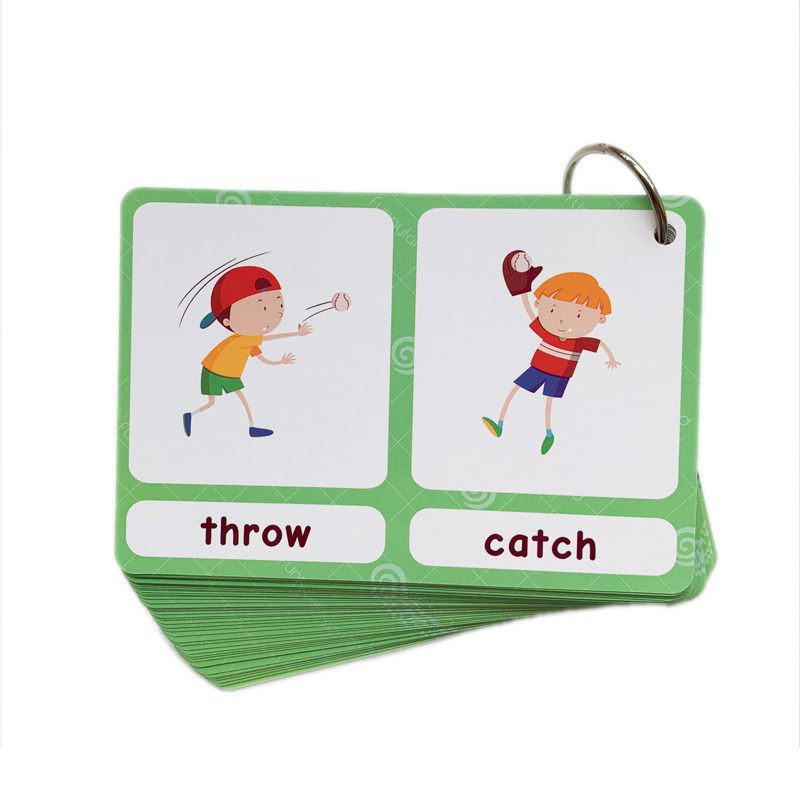 100 Kartu Flashcard Kata Bahas - Kids Educational Resources ulasan dan harga