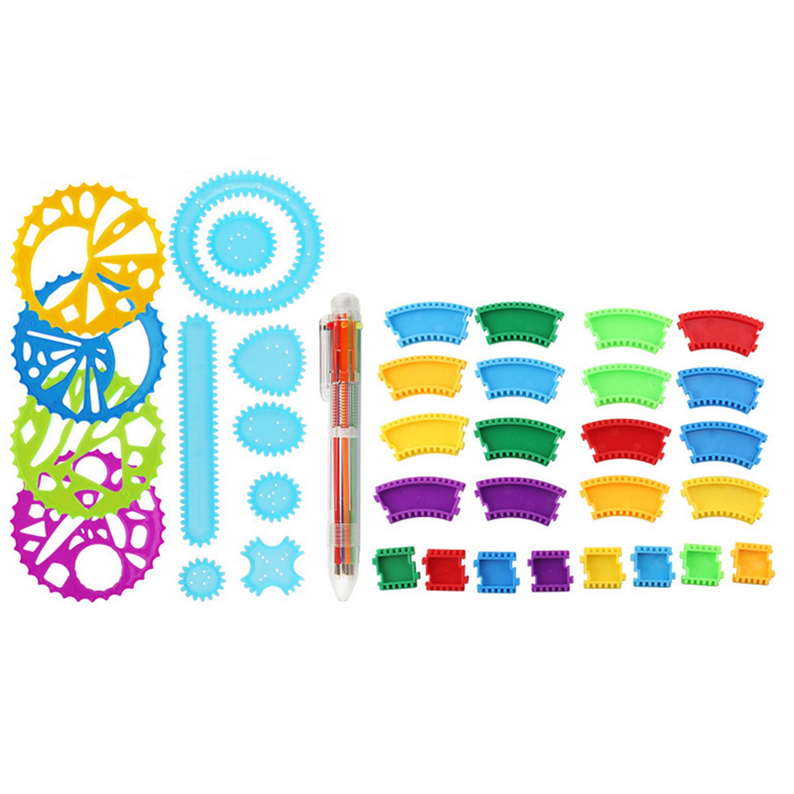 Set Spirograph Warna-warni Kit - Kids Education Kit ulasan dan harga