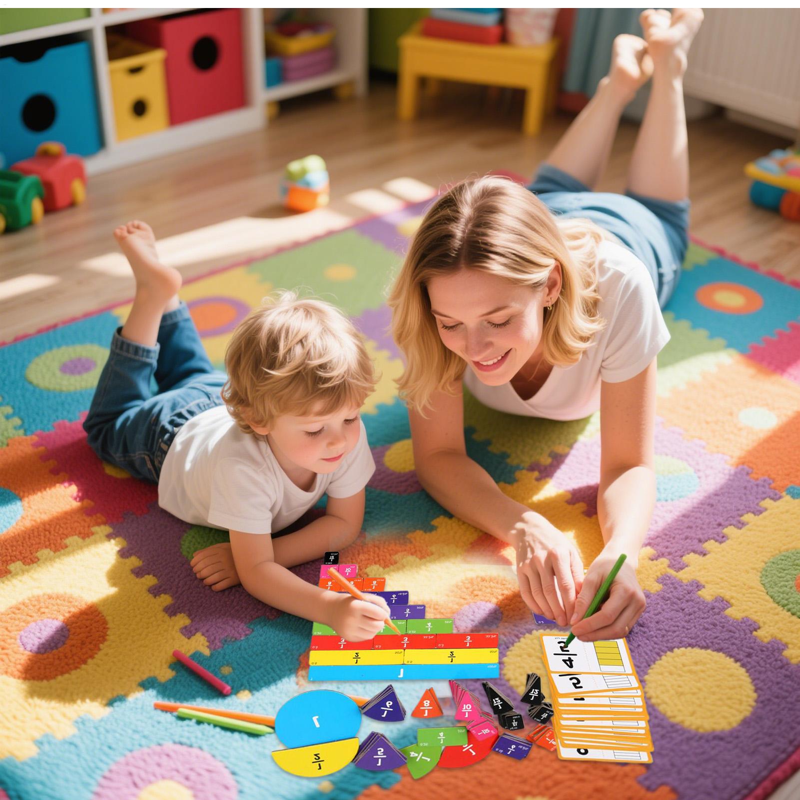 Manipulatif Pecahan Set Manipu - Kids Education Group ulasan dan harga