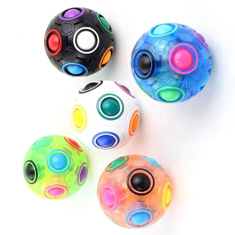 Bola Puzzle Pelangi Ajaib, Bol - Brain Teaser Cube ulasan dan harga