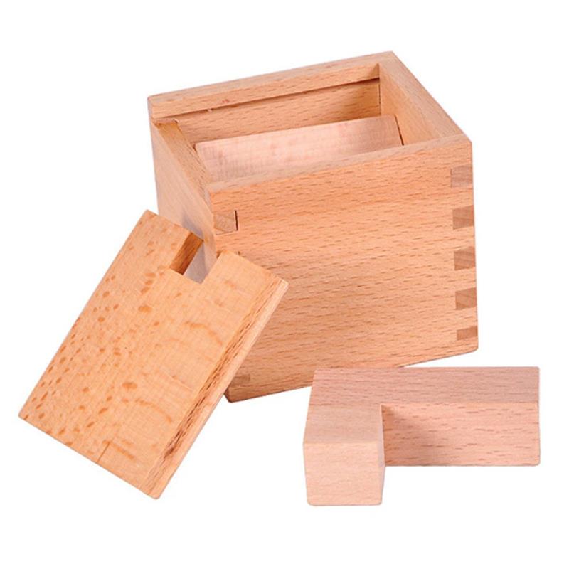 Kotak Puzzle Kayu Penempatan B - Brain Teaser Cube ulasan dan harga