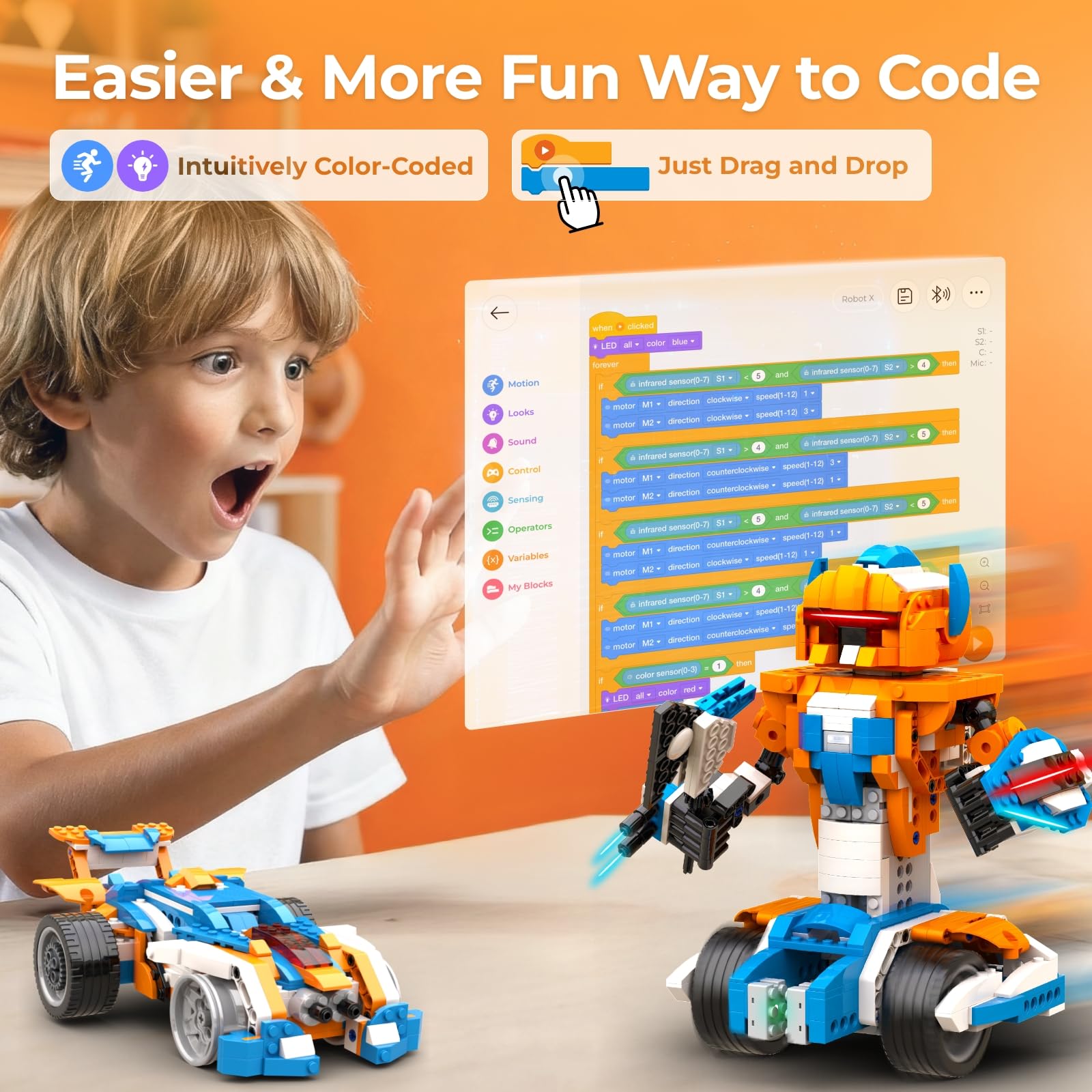 Apitor Robot X Building Kit 12 - Kids Education App Free ulasan dan harga