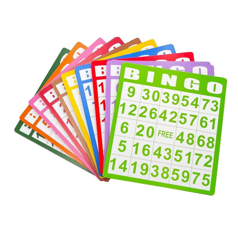 【OD】50/100 Buah Kartu Bingo Ti - Kids Education Group ulasan dan harga