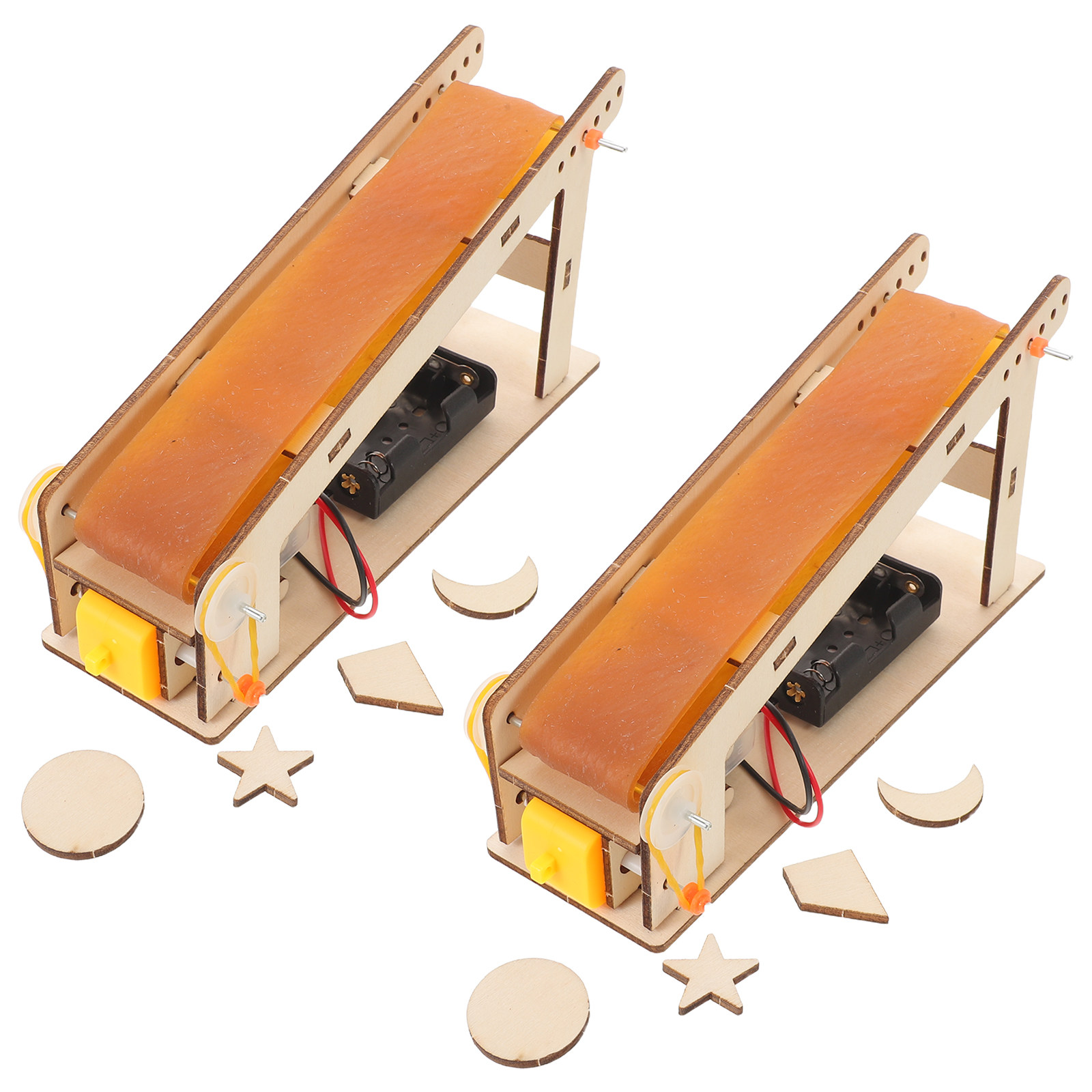 2Pcs Kit Perakitan Sabuk Konve - Kids Education Kit ulasan dan harga