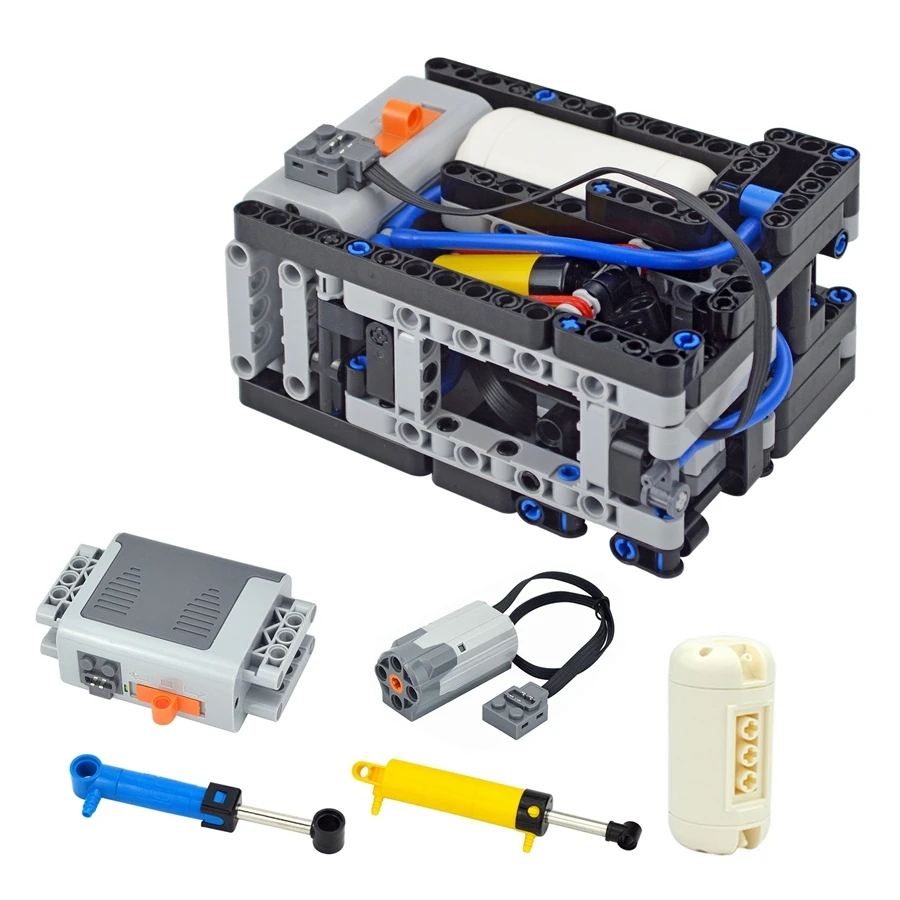 Mainan blok bangunan kompresor - Lego Set Technic ulasan dan harga