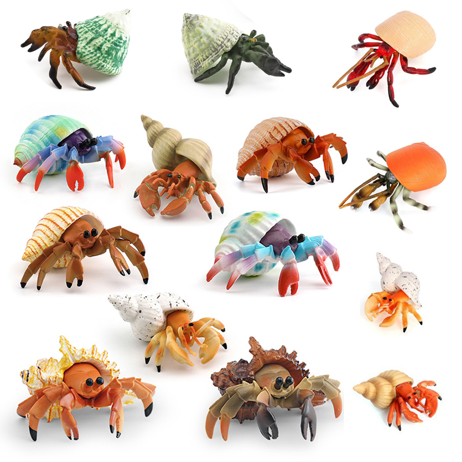 Patung Kepiting Pemalas Realis - Kids Education Product ulasan dan harga