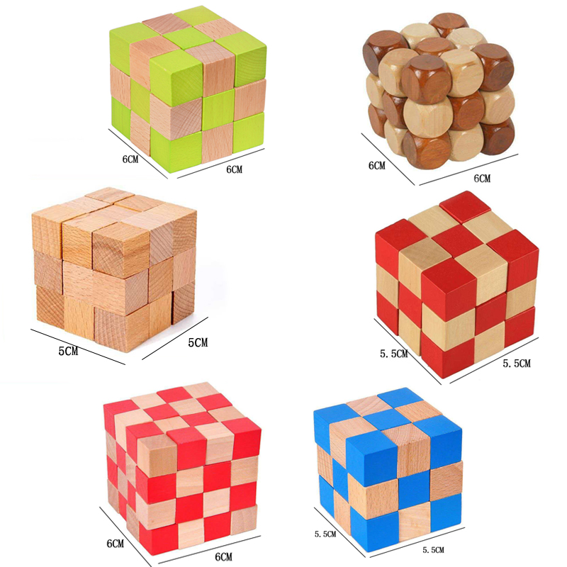 Teka-Teki Kayu Bentuk Kubus Ul - Kids Education Fun ulasan dan harga