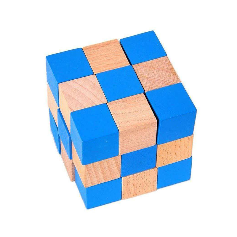 Teka-Teki Kayu Bentuk Kubus Ul - Kids Education Fun ulasan dan harga