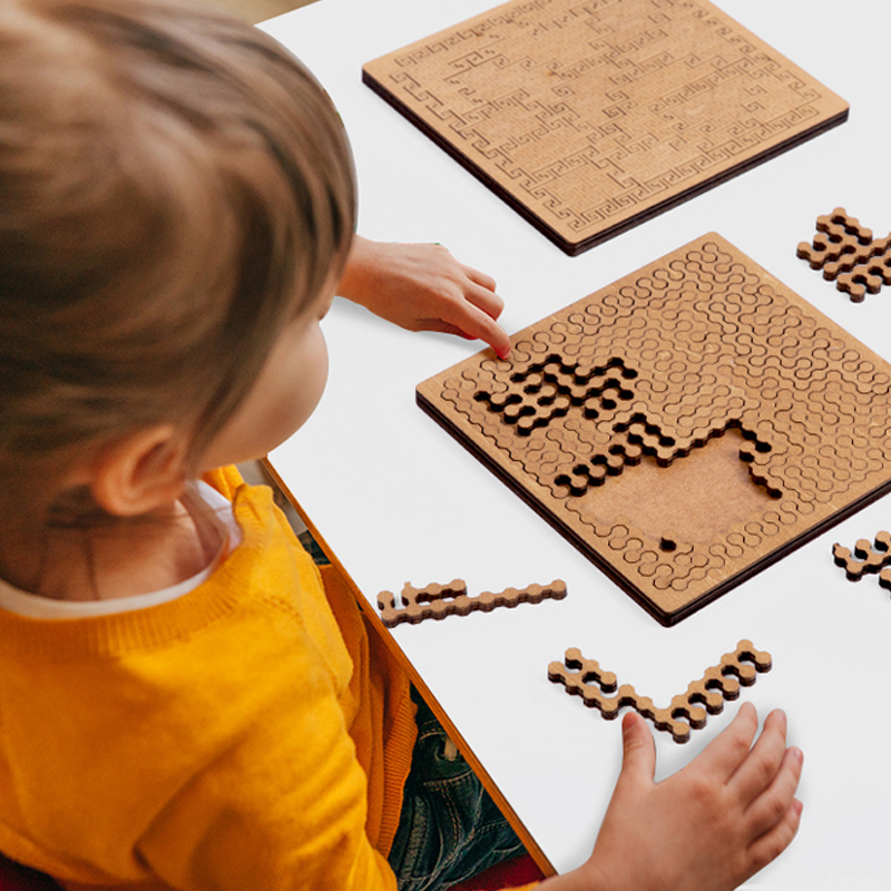 Puzzle kayu tak mungkin teka-t - Brain Teaser Cube ulasan dan harga
