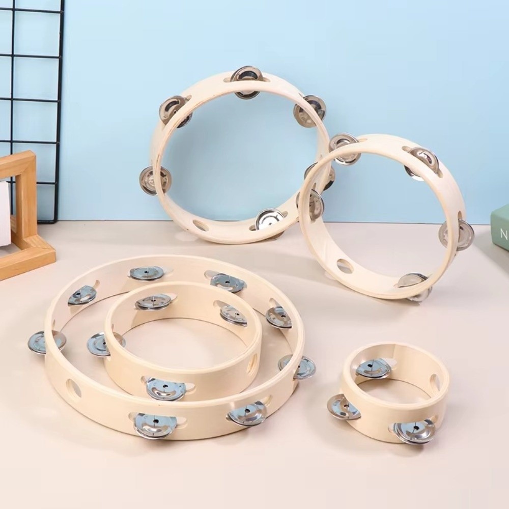 Drum Tangan Kayu Baru Ukuran 4 - Kids Educational Resources ulasan dan harga