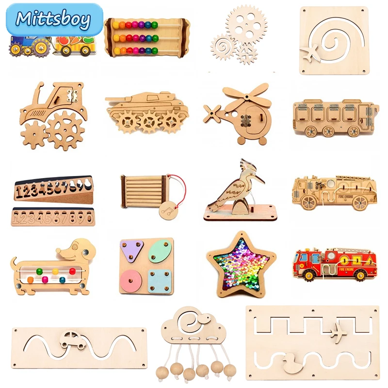 DIY papan sibuk Montessori uda - Kids Education Usa ulasan dan harga