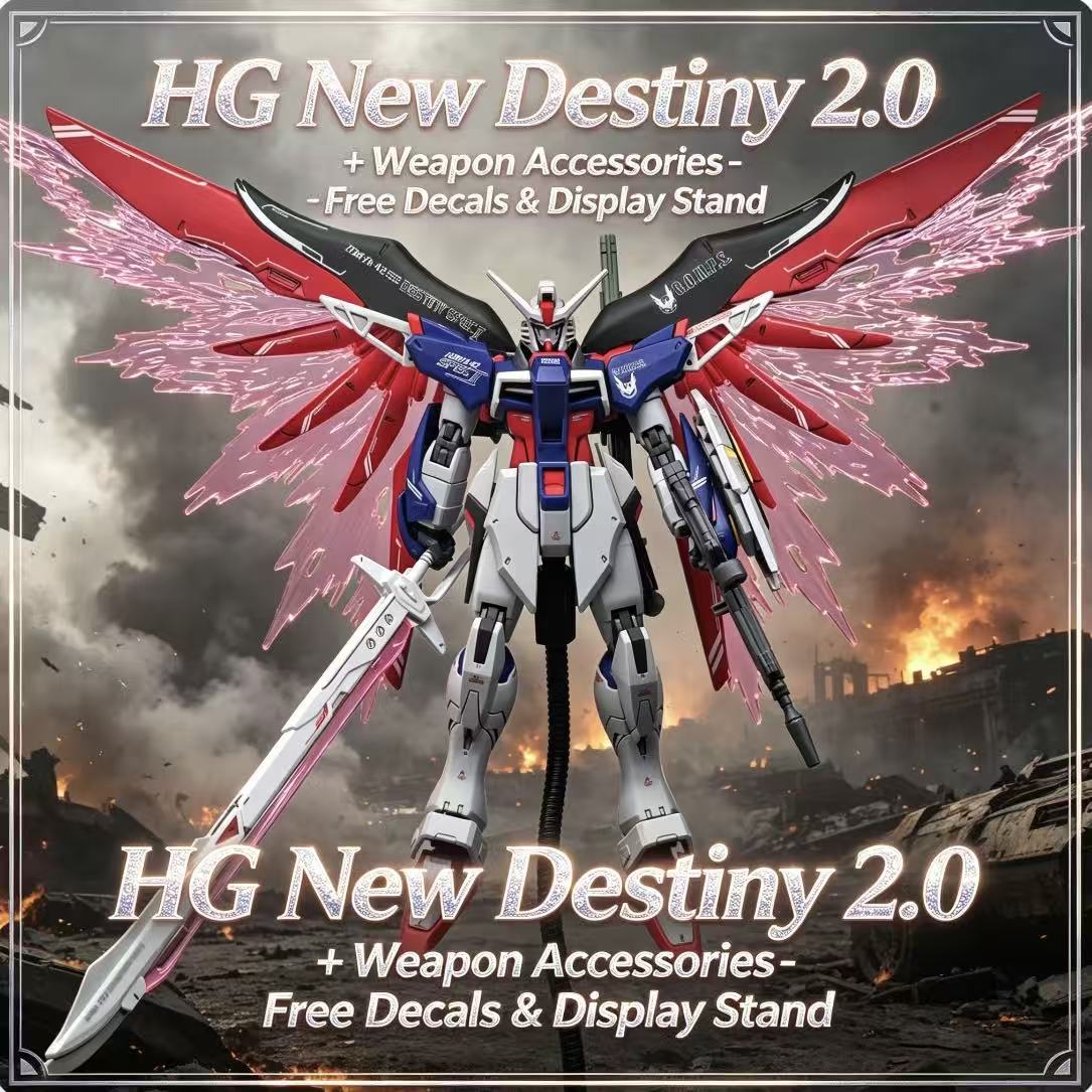 224 HG 1/144 Destiny Spec II F - Bandai Model Gundam Hg ulasan dan harga