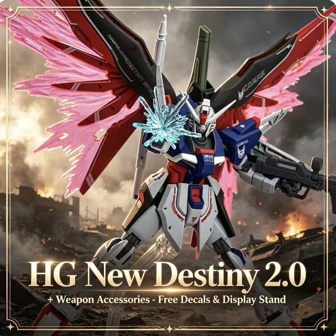 224 HG 1/144 Destiny Spec II F - Bandai Model Gundam Hg ulasan dan harga