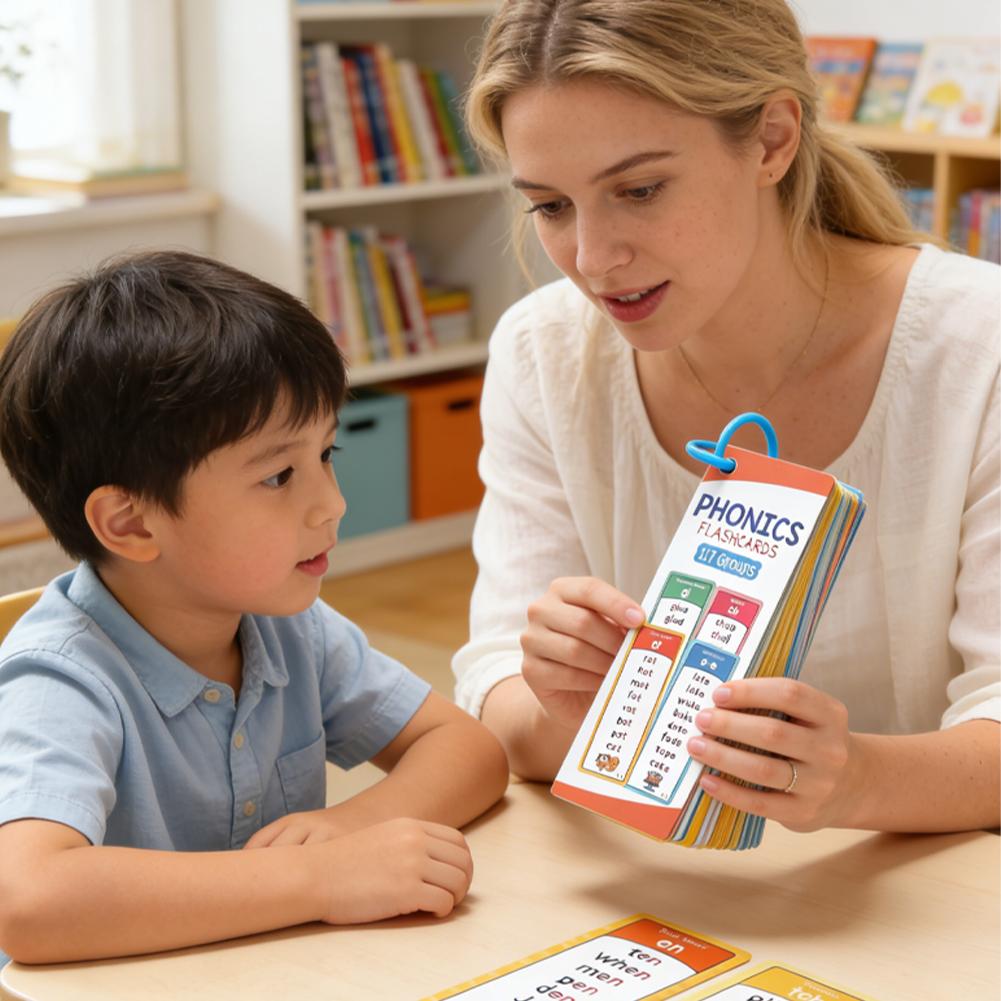 117 Grup Kartu Flash Phonics u - Kids Education Group ulasan dan harga