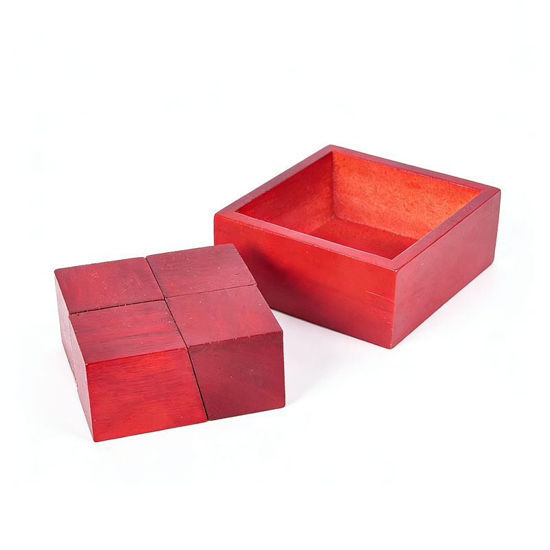 Kotak Puzzle Kayu Tantangan Ot - Brain Teaser Cube ulasan dan harga