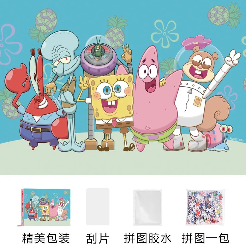 1000 Potong Puzzle SpongeBob S - Kids Educational Resources ulasan dan harga