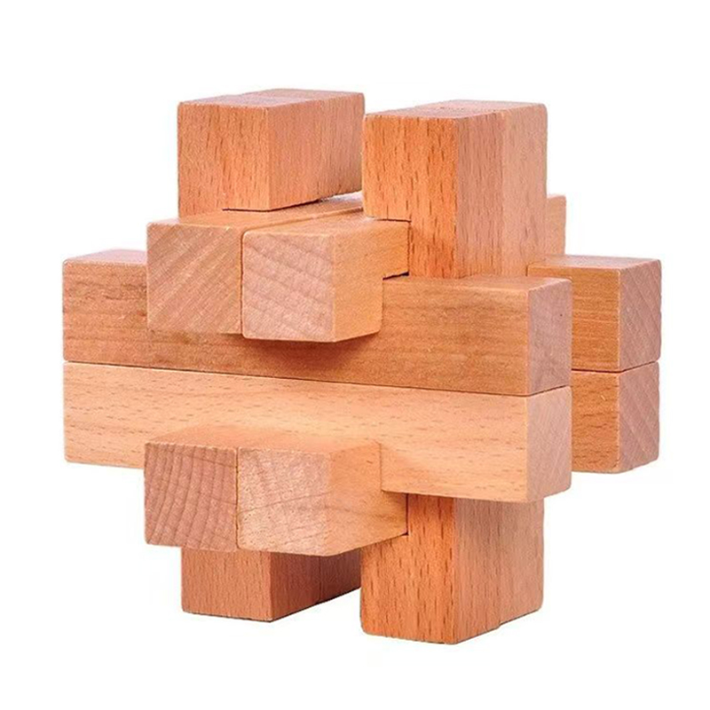 Teka-teki Kayu untuk Dewasa da - Brain Teaser Cube ulasan dan harga