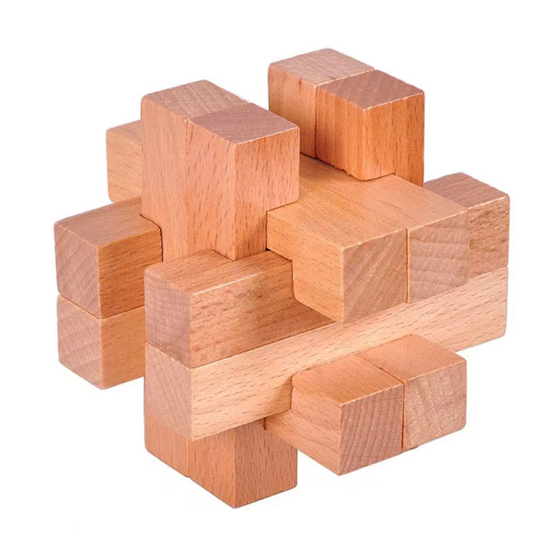 Teka-teki Kayu untuk Dewasa da - Brain Teaser Cube ulasan dan harga