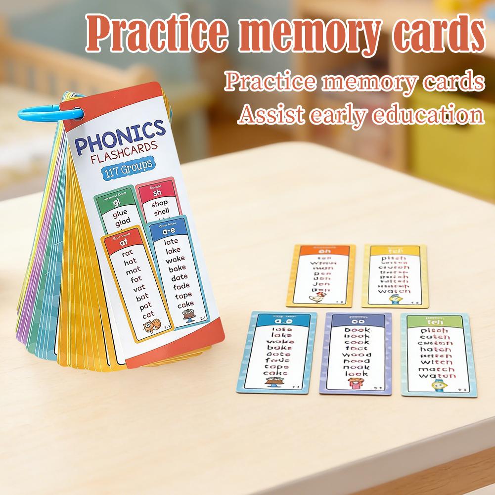 Set Kartu Flash Phonics, 60pcs - Kids Education Group ulasan dan harga
