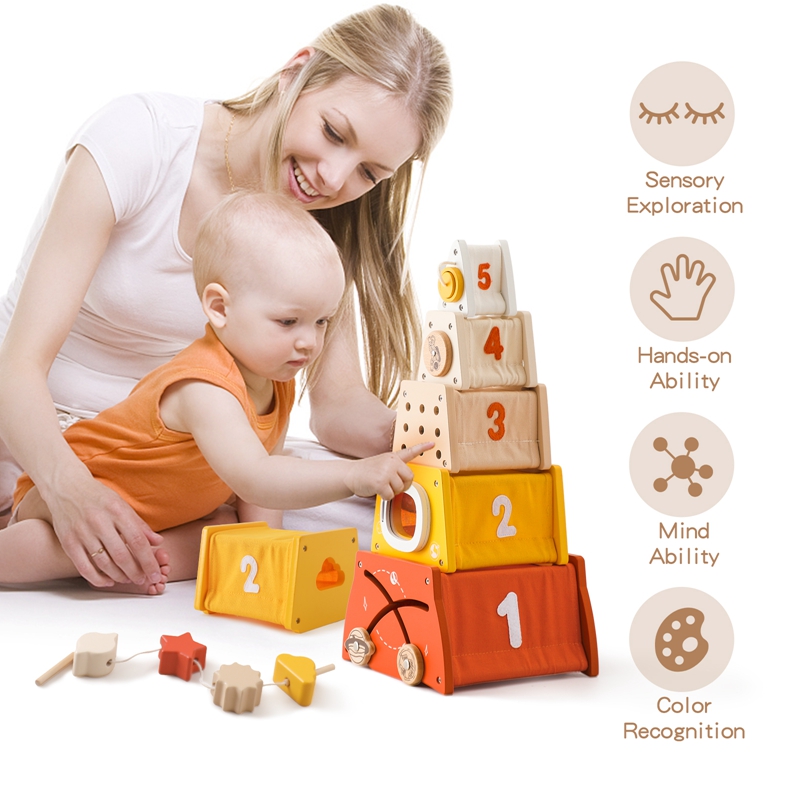 Mainan kayu Montessori Anak pa - Kids Education Music ulasan dan harga