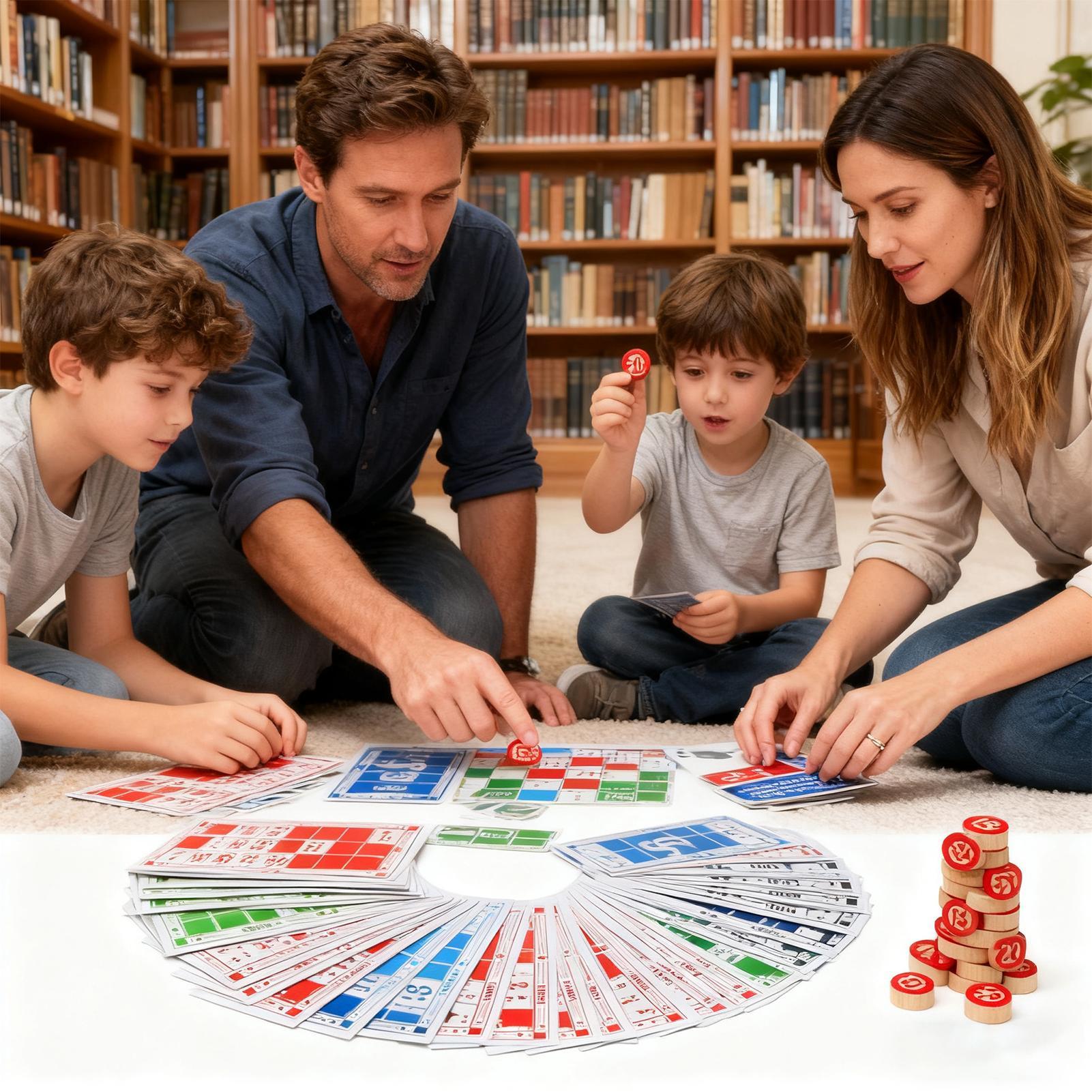 Set Bingo Kayu Mainan Edukasi  - Kids Education Group ulasan dan harga