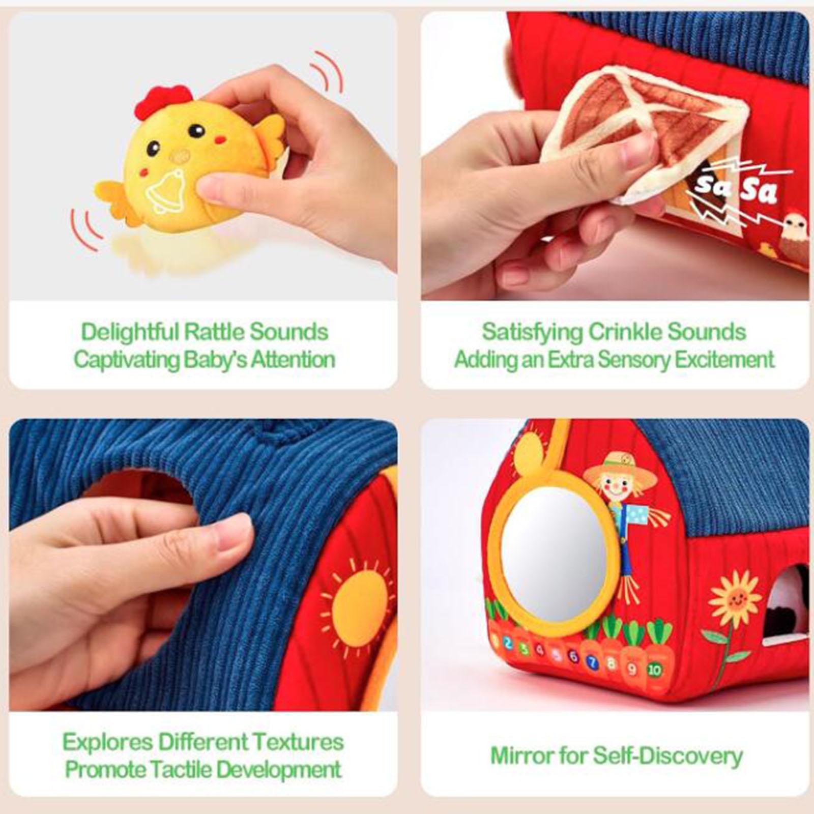 Hadiah Hewan Ternak Boneka Lem - Kids Education Learn Tv ulasan dan harga